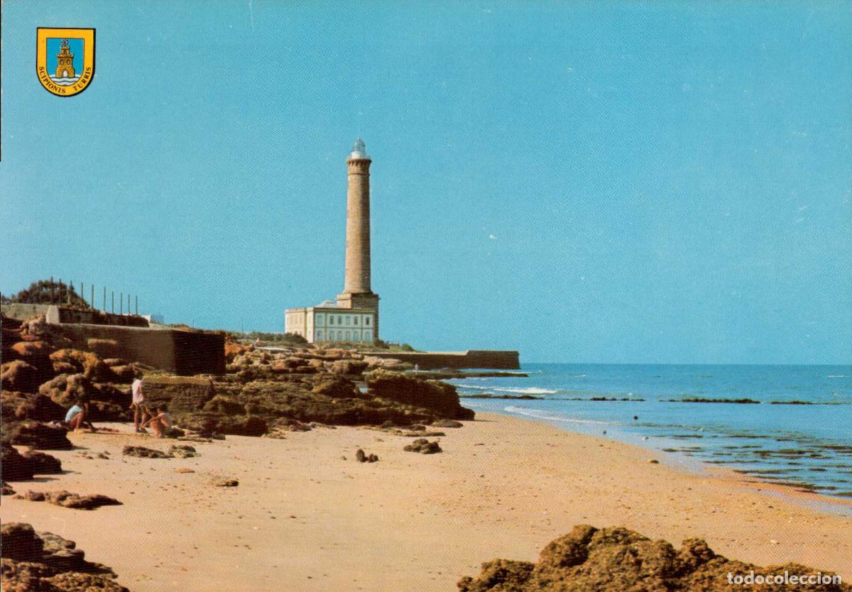 Postales: POSTAL DE CHIPIONA PLAYA DE LAS CANTERAS N&ordm;24 CASA VITO- CHIPIONA