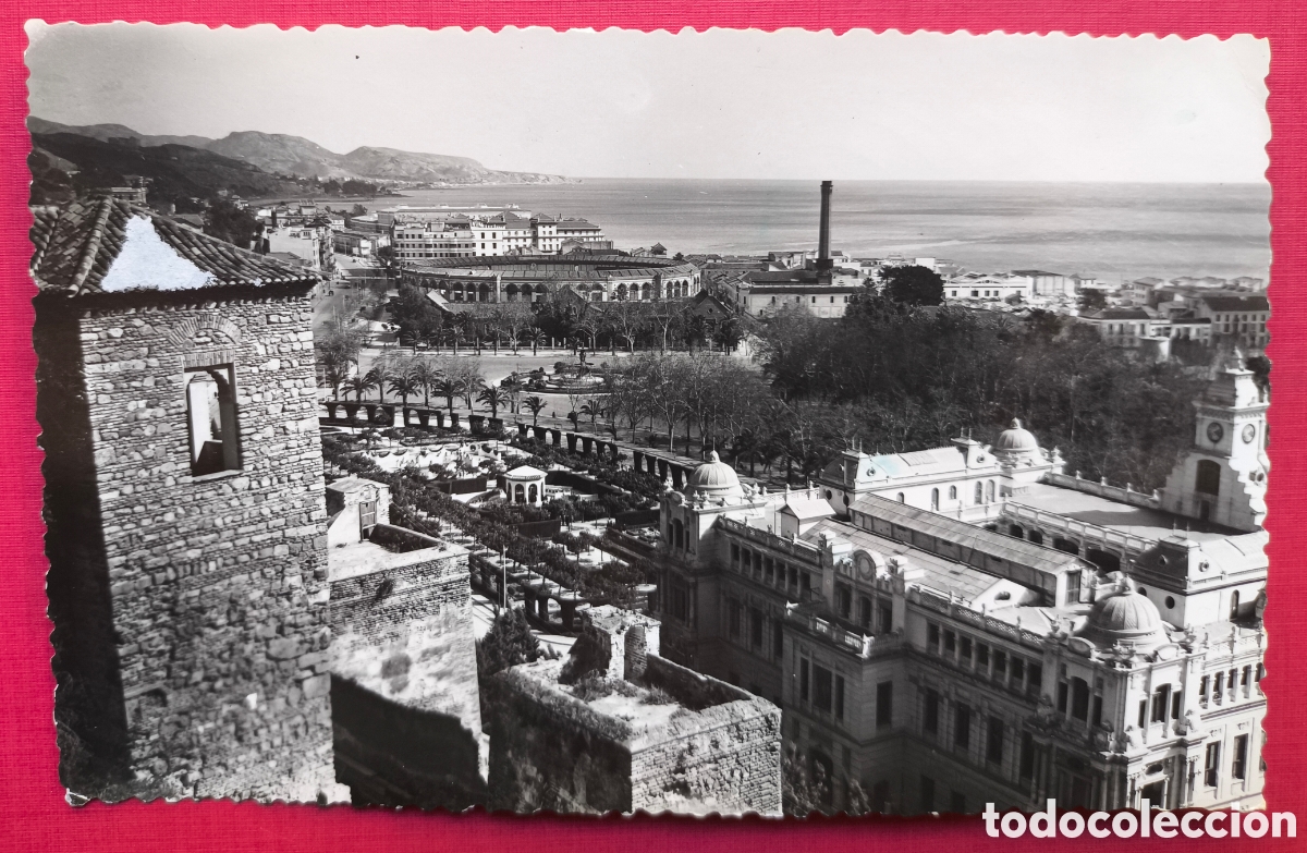Postales: M&Aacute;LAGA POSTAL FOTOGR&Aacute;FICA FOT. CORT&Eacute;S C. 1955