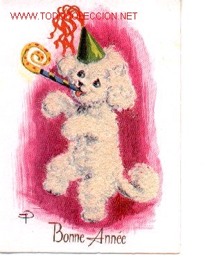 Postcards: 7-703. Postal Perro Navidad. n&ordm; 50713