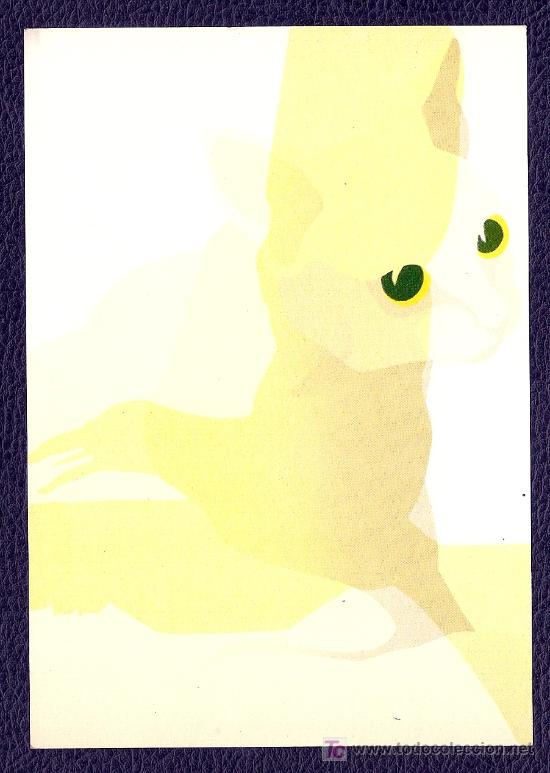 Cartes Postales: POSTAL DIBUJO GATO