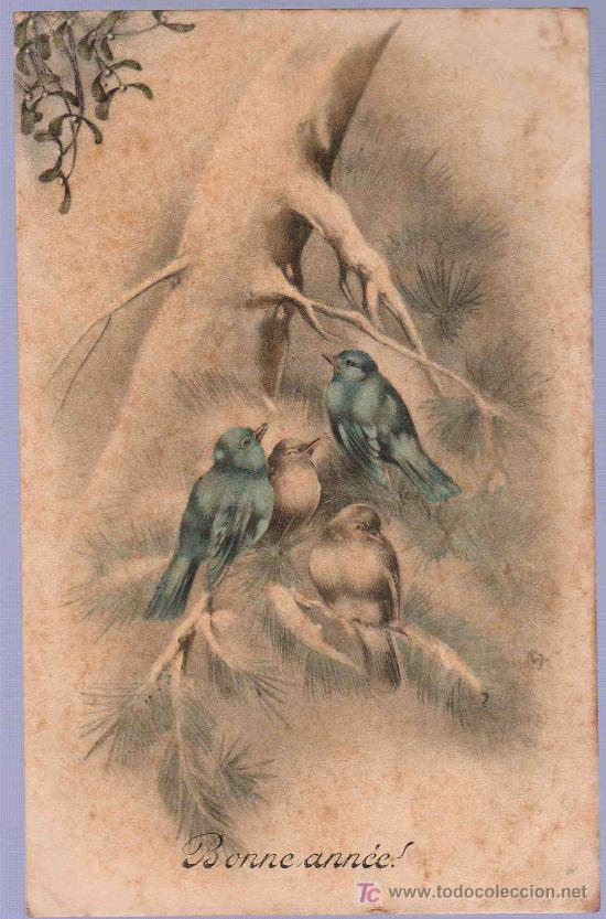 Postcards: TARJETA POSTAL ANTIGUA DE ANIMALES.