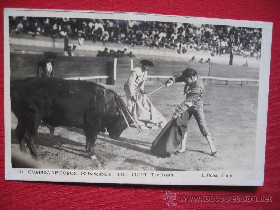 Postcards: CORRIDA DE TOROS -EL DESCABELLO