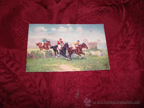 Postcards: The last ditch-steeplechasing,Raphael Tuck Sons,Oilette