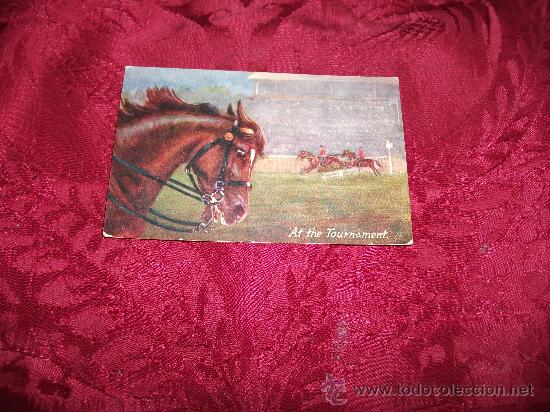 Postcards: At the tournament Rphael Tuck Sons Oilette chargers