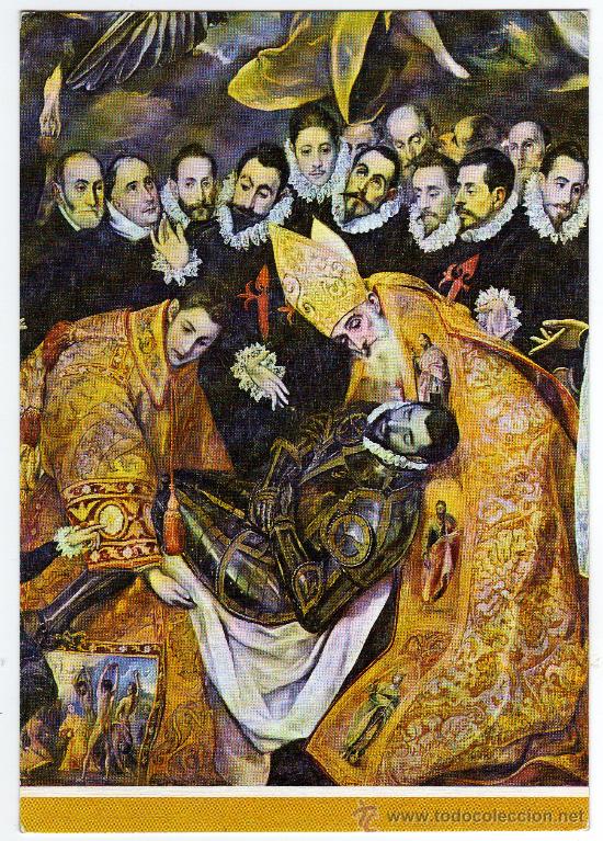 Postkarten: TARJETA POSTAL - COLECCI&Oacute;N SAVIR - N&ordm; 45 - EL GRECO - ENTIERRO DEL CONDE DE ORGAZ.