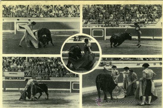Postais: POSTAL TAURINA VARIAS SUERTES DEL TOREO