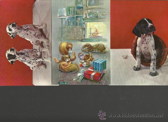 Postais: 3 PRECIOSAS POSTALES ANTIGUAS DE PERROS