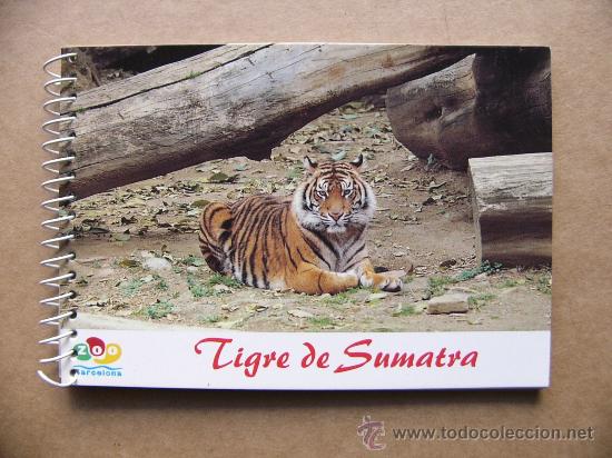 Cartes Postales: Cuaderno anillas de postales de animales del Zoo de Barcelona