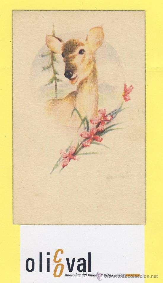Cartes Postales: Postal  ilustracion ciervo busquets gruart -sabadel-P-1326