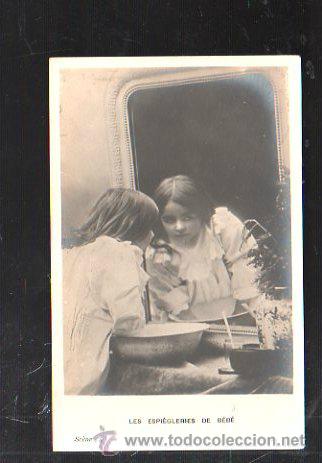 Cartes Postales: TARJETA POSTAL DE NI&Ntilde;OS. LES ESPIEGLERIES DE BEBE.