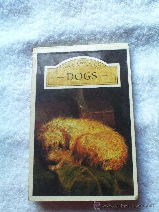 Postales: Librito de 15 postales de perros - DOGS