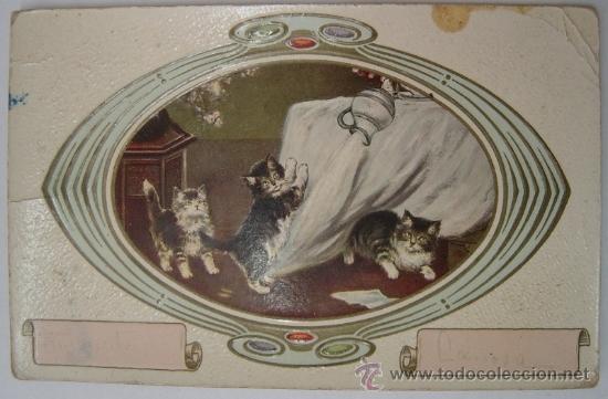 Postales: Postal rom&aacute;ntica escrita - Foto 1