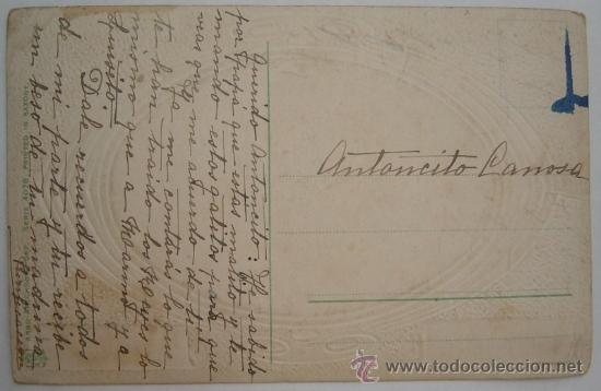Postales: Postal rom&aacute;ntica escrita - Foto 2