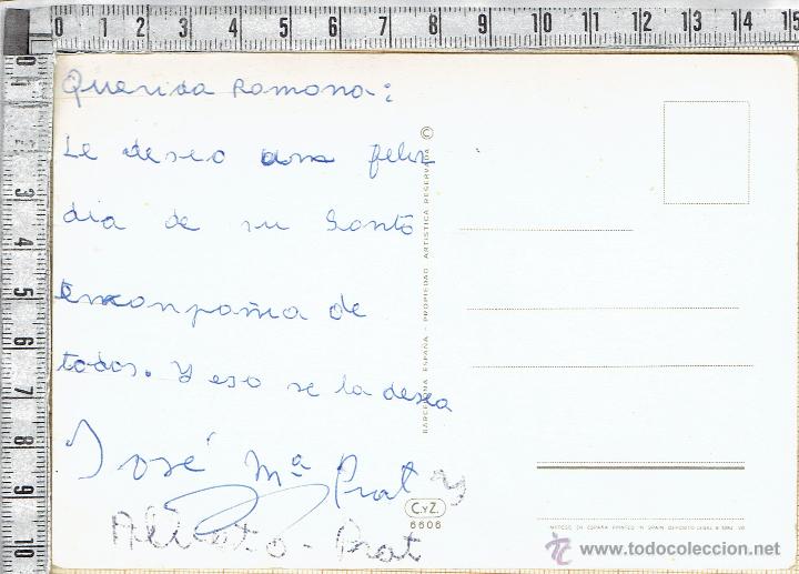 Postales: POSTAL 3 GATOS EN CESTA. - Foto 2