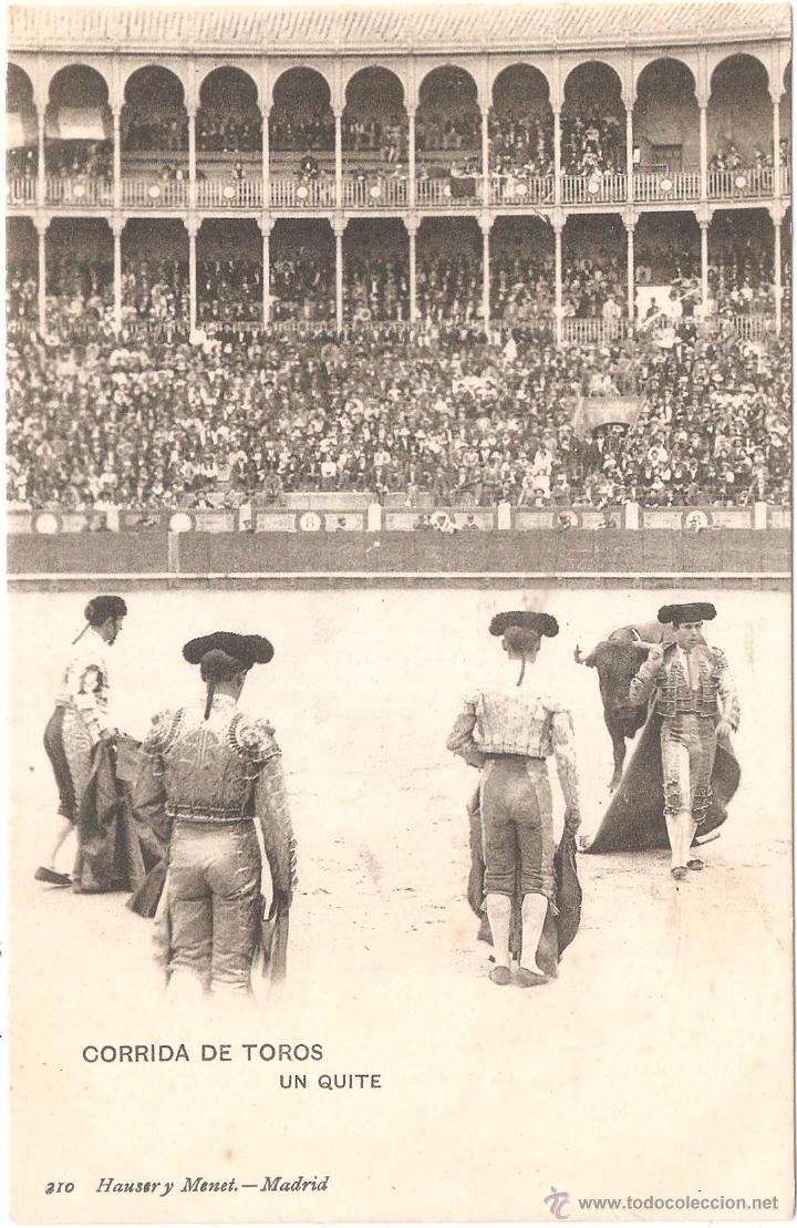 Cartes Postales: CORRIDA DE TOROS UN QUITE