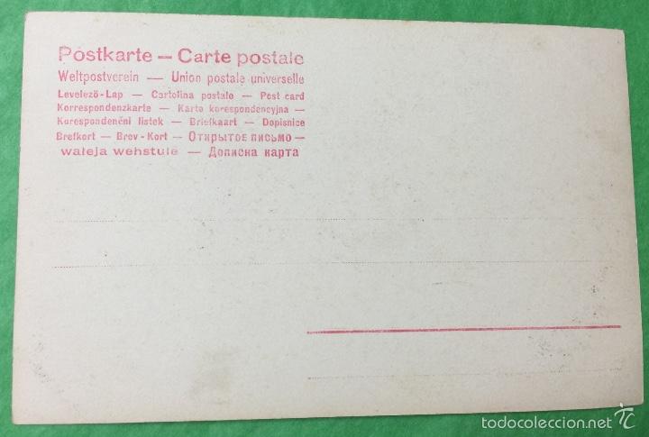 Postales: Antigua postal de un caballo - Foto 2