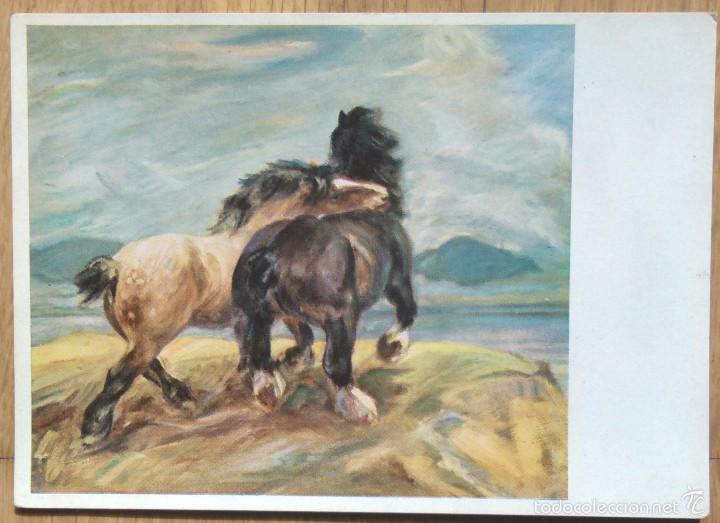 Cartes Postales: CABALLOS - PINTURA DE HEINZ D&Uuml;LLBERG
