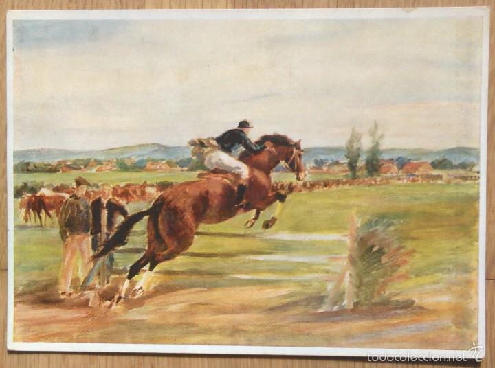 Postais: CABALLOS - PINTURA DE HEINZ D&Uuml;LLBERG