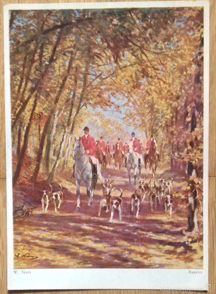Postais: CABALLOS EN CACERIA