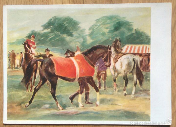 Postais: CABALLOS - PINTURA DE HEINZ D&Uuml;LLBERG