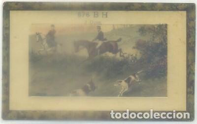 Postcards: POSTAL DE ANIMALES. ESCENA HIPICA   P-ANI-068