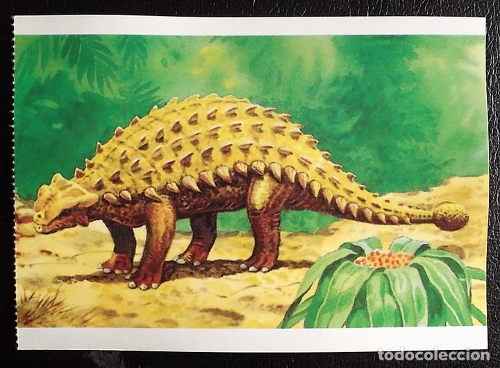 Postcards: Dinosaurios: Saichania. Orbis Publishing Ltd. Magna Book. Nueva