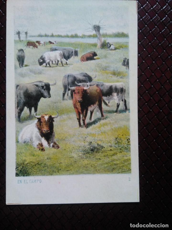 Postales: TARJETA POSTAL ART&Iacute;STICA ESPA&Ntilde;OLA. EN EL CAMPO. 2 . SIN DIVIDIR. SIN CIRCULAR.