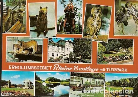 Cartes Postales: Alemania & Marcofilia, &Aacute;rea recreativa, Parque de Animales, Rheine-Bentlage, Eutingen 1973 (519)