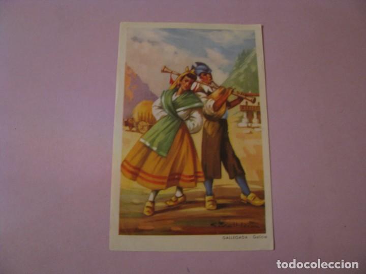 Postcards: TARJETA POSTAL DE IL. GIRALT LEVIN. PAPEL FINO, DETR&Aacute;S EN BLANCO. GALLEGADA - GALICIA.