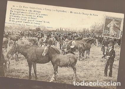 Postcards: Francia & Postale, Reproducci&oacute;n,  Lessay, La Feria Sainte Croix, un Rinc&oacute;n del Recinto Ferial (10)