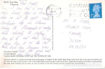 Postales: Inglaterra & Marcofilia, Cometa Roja, Devon 2002 (68643) - Foto 2