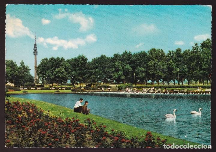Postais: Alemania. Dortmund. *Blick zum Florianturm* Circulada 1974.