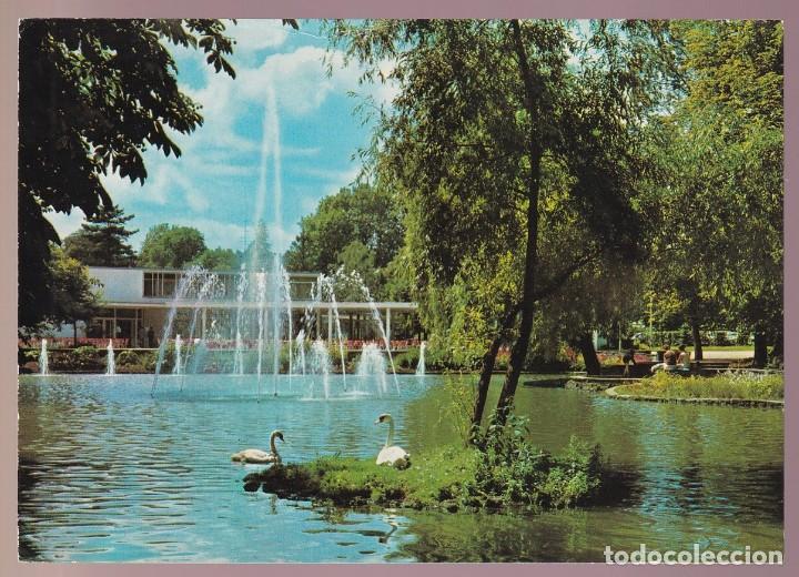 Postais: Alemania. Bad Godesberg. *Im Stadtpark* Circulada 1976.