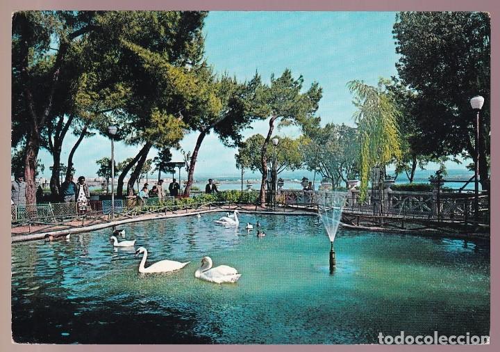 Postais: Italia. Taranto. *Laghetto dei cigni...* Circulada 1963.