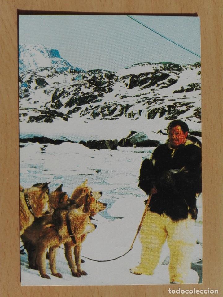 Cartes Postales: POSTAL 3110 CIRCULADA - TALLER OCUPACIONAL STA.ISABEL ESQUIMAL INUIT PERRO