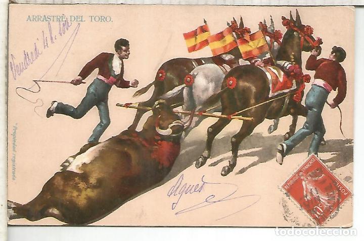 Postcards: TOROS TOREROS ESCRITA