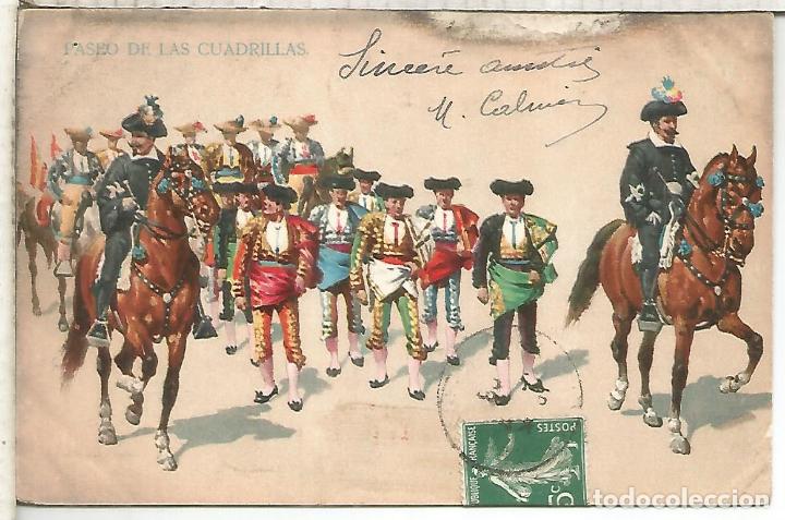 Postcards: TOROS TOREROS ESCRITA