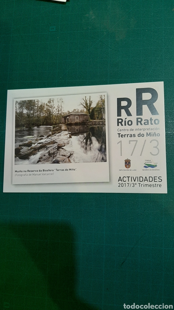 Postcards: R&Iacute;O RATO TERRAS MI&Ntilde;O ACTIVIDADES MUI&Ntilde;O NA RESERVA DA BIOSFERA LUGO LIBRERIA O ALMAC&Eacute;N DO COLISEVM
