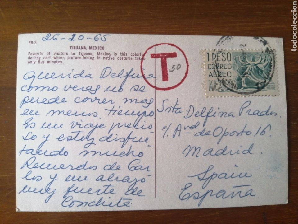 Postales: POSTAL TIJUANA - M&Eacute;XICO - Foto 2