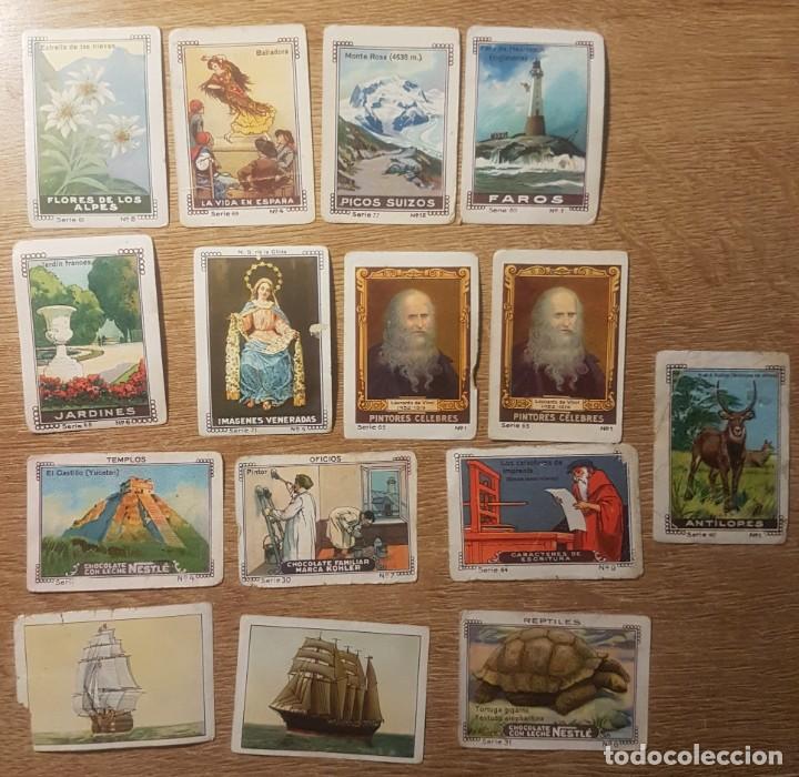 Postales: ANTIGUOS CROMOS DE DE NESTL&Eacute; - Foto 1