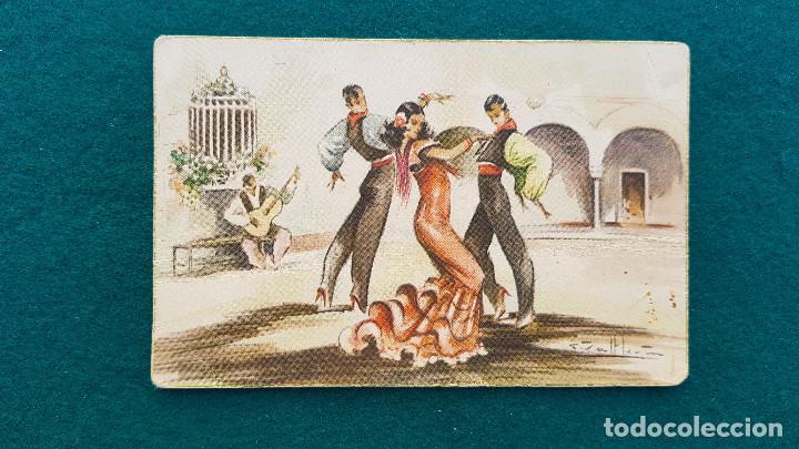 Postais: POSTAL FOLKLORE ESPA&Ntilde;OL (1955) BULERIAS