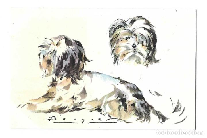 Postales: POSTAL- BECQUER. PERROS. SERIE B N&ordm; 9. ARCHIVO DE ARTE. BARCELONA- SIN CIRCULAR