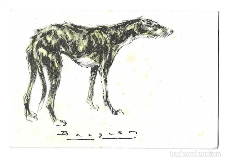 Postales: POSTAL- BECQUER. PERROS. SERIE B N&ordm; 4. ARCHIVO DE ARTE. BARCELONA- SIN CIRCULAR