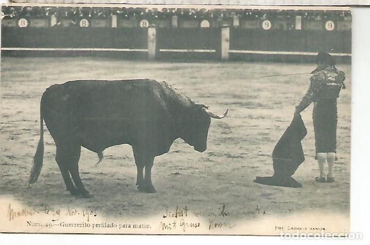 Postales: TOROS TOREROS DORSO SIN DIVIDIR