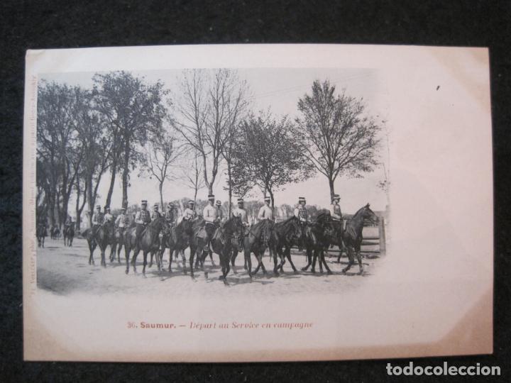 Postales: CABALLOS-POSTAL ANTIGUA-REVERSO SIN DIVIDIR-VER REVERSO-(86.896)