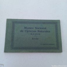 Postales: BLOC 13 TARJETAS POSTALES MUSEO NACIONAL DE CIENCIAS NARURALES MADRID AVES. Lote 339123813