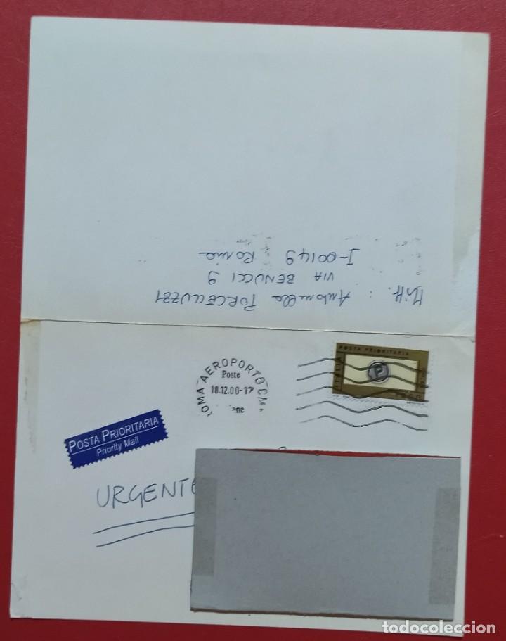 Postales: Fauna de Brasil. Postal circulada de Roma a Madrid. - Foto 3