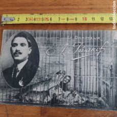 Postales: MAGNÍFICA POSTAL DEL DOMADOR DE LEONES A. IVANOF, LE DOMPTEUR 1900S 1920S