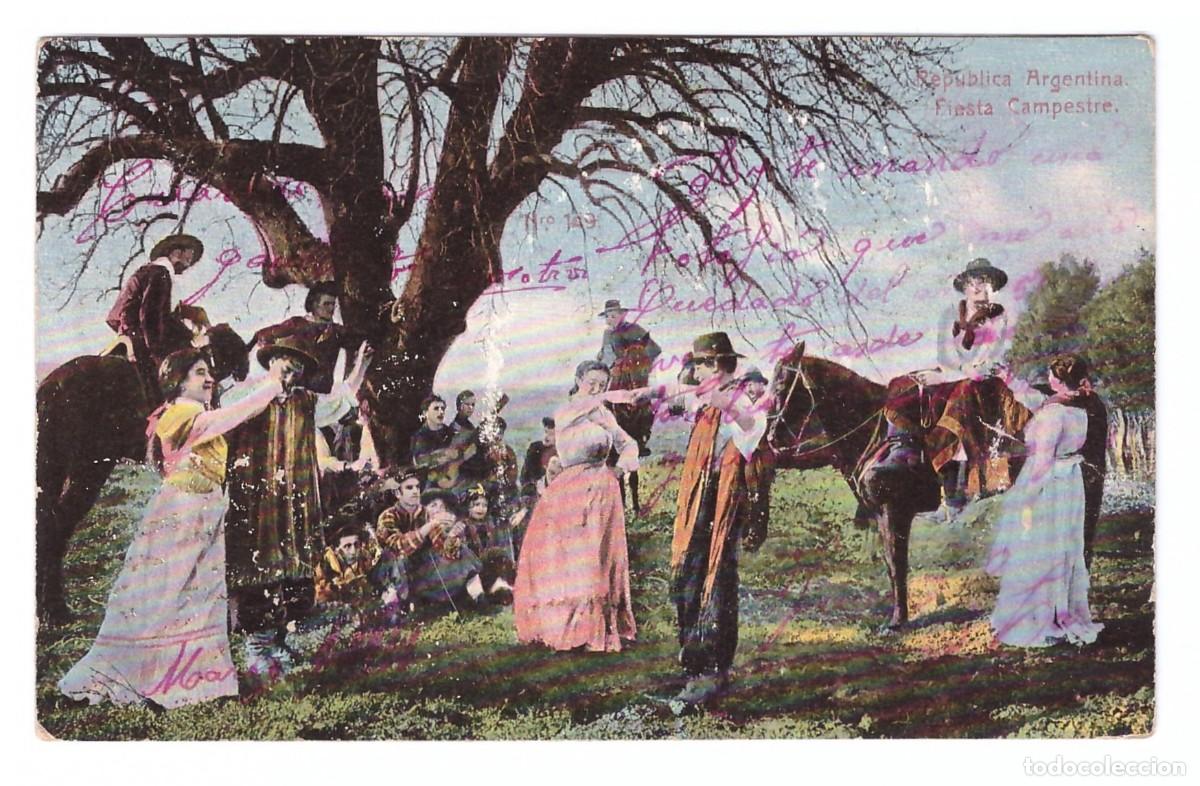 Cartes Postales: ARGENTINA // FIESTA CAMPESTRE // CIRCULADA