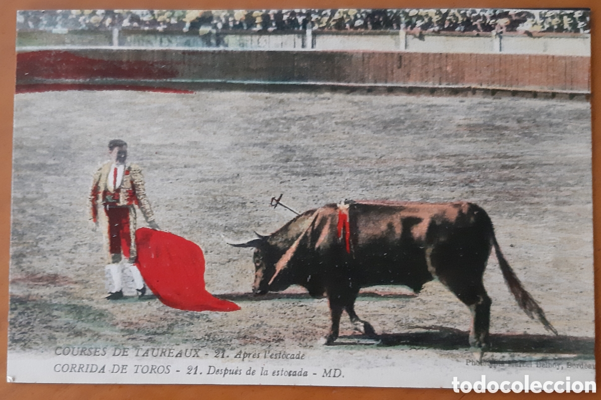 Postkarten: Postal taurina coloreada. Sin escribir. R1927